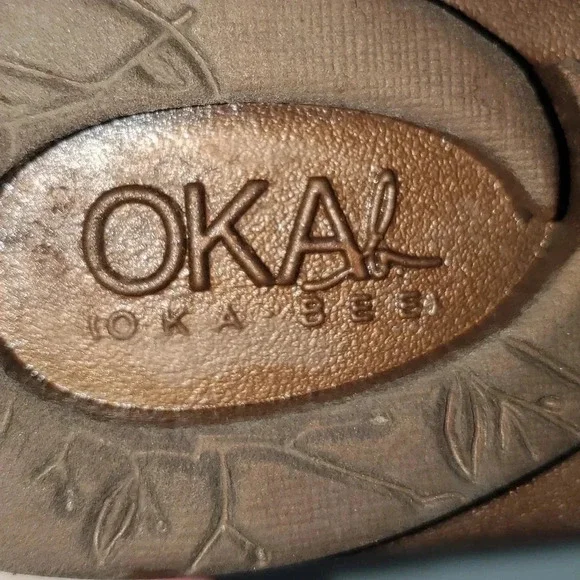 Oka B Leopard Print Bow Slip On Slide Comfort Summer Sandals Shoes Size M/L 8-9 - Picture 9 of 16